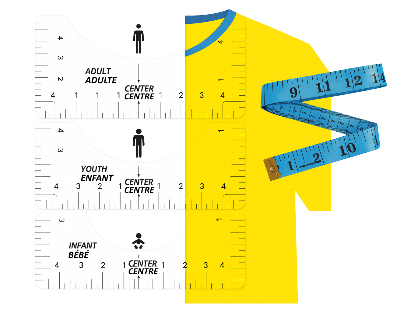 Print positioning of the DTF