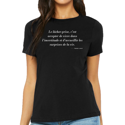 Image de Le lâcher-prise, c'est accepter de vivre dans l'incertitude et d'accueillir les surprises de la vie. --Frédéric Lenoir