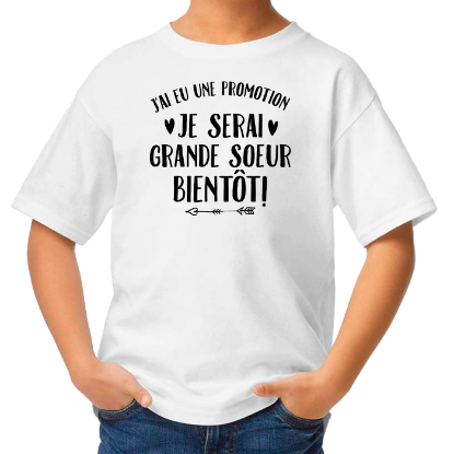 Image de J'ai eu une promotion. Je serai grande soeur bientôt!