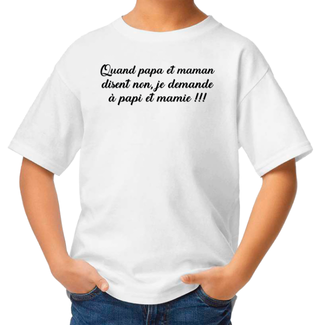 Picture of Quand papa et maman disent non, je demande à papi et mamie !!!