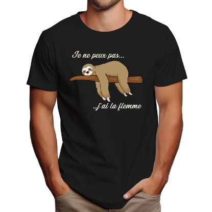 Image de Je ne peux pas j'ai la flemme