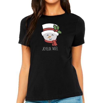 Image de Joyeux Noël - Bonhomme de neige