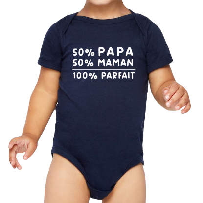 Image de 50% papa 50% maman 100% parfait