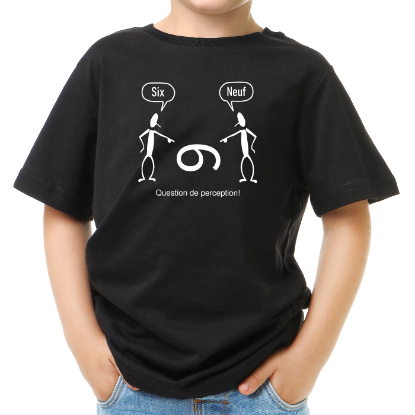 Image de 6 ou 9: question de perception!