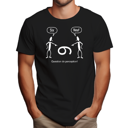 Image de 6 ou 9: question de perception!