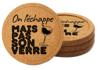 Picture of On l'échappe mais pas son verre