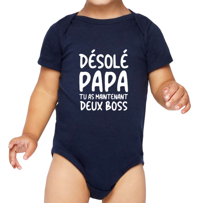 Picture of Désolé papa tu as maintenant 2 boss